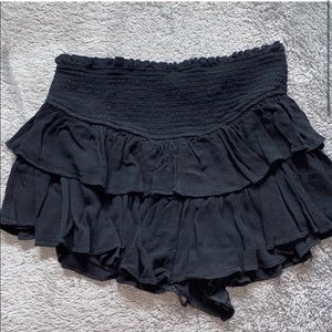 Talulah Skort - Black (Size Medium)